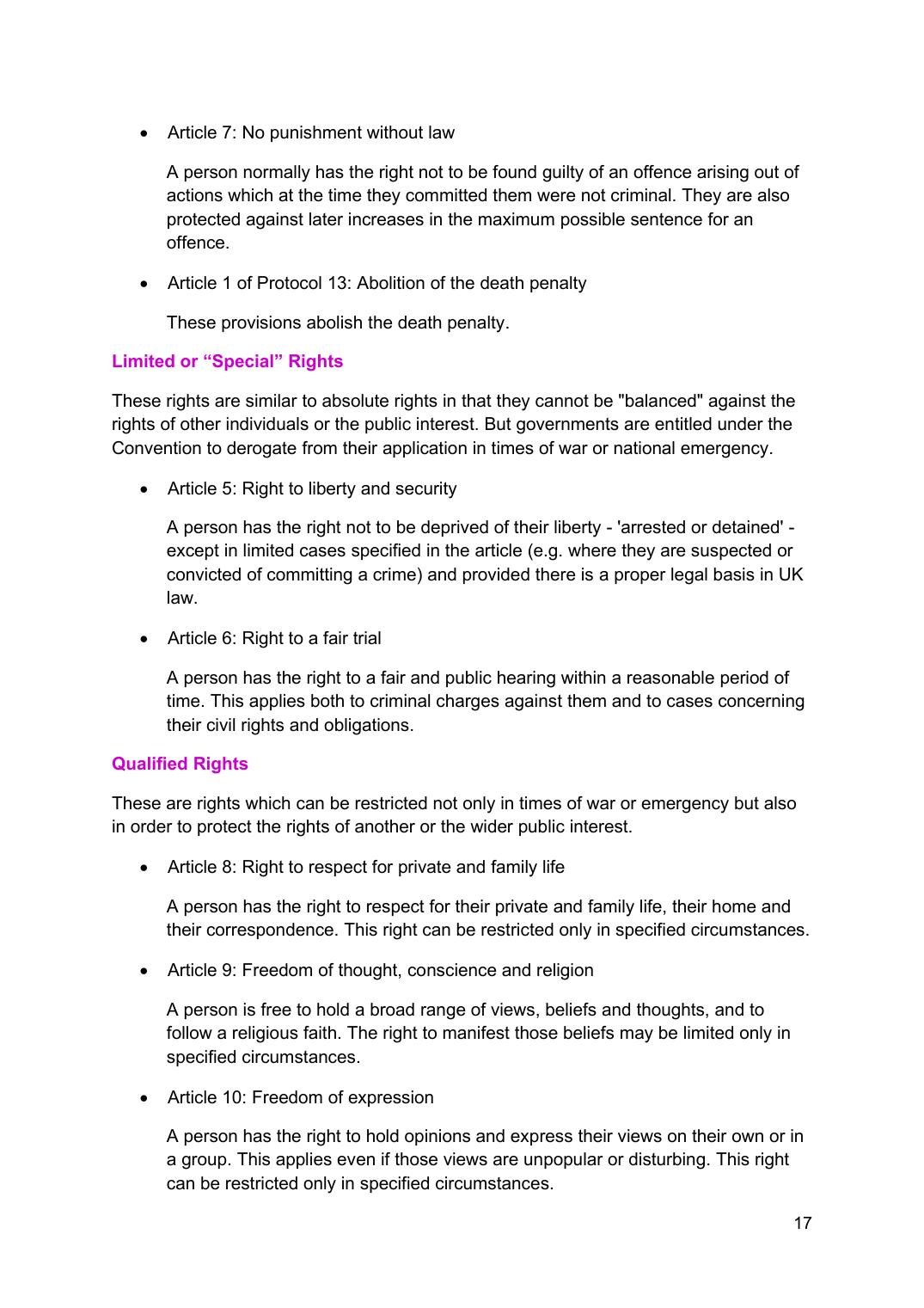 Equality, Diversity & Human Rights Framework — page 22