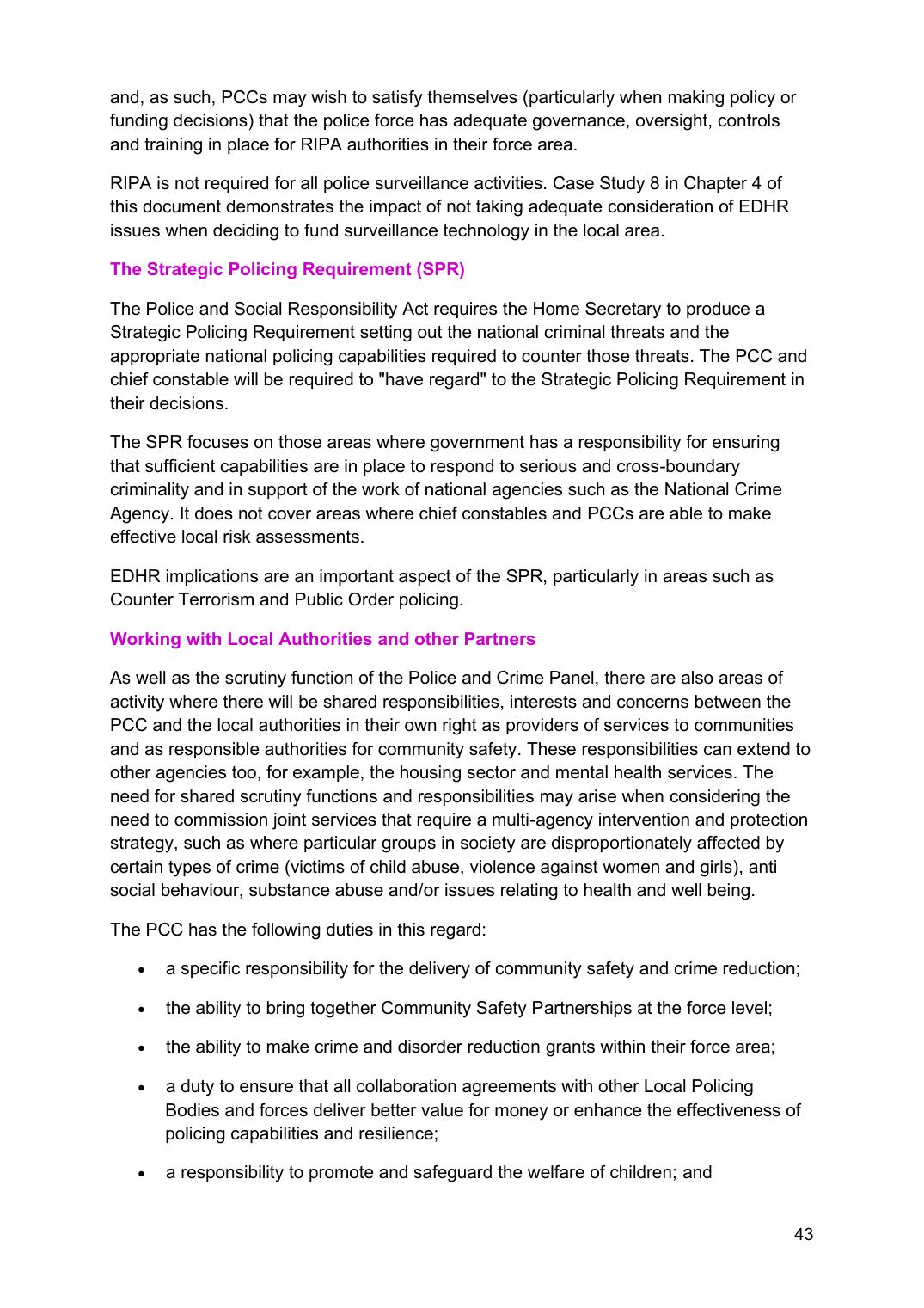 Equality, Diversity & Human Rights Framework — page 48