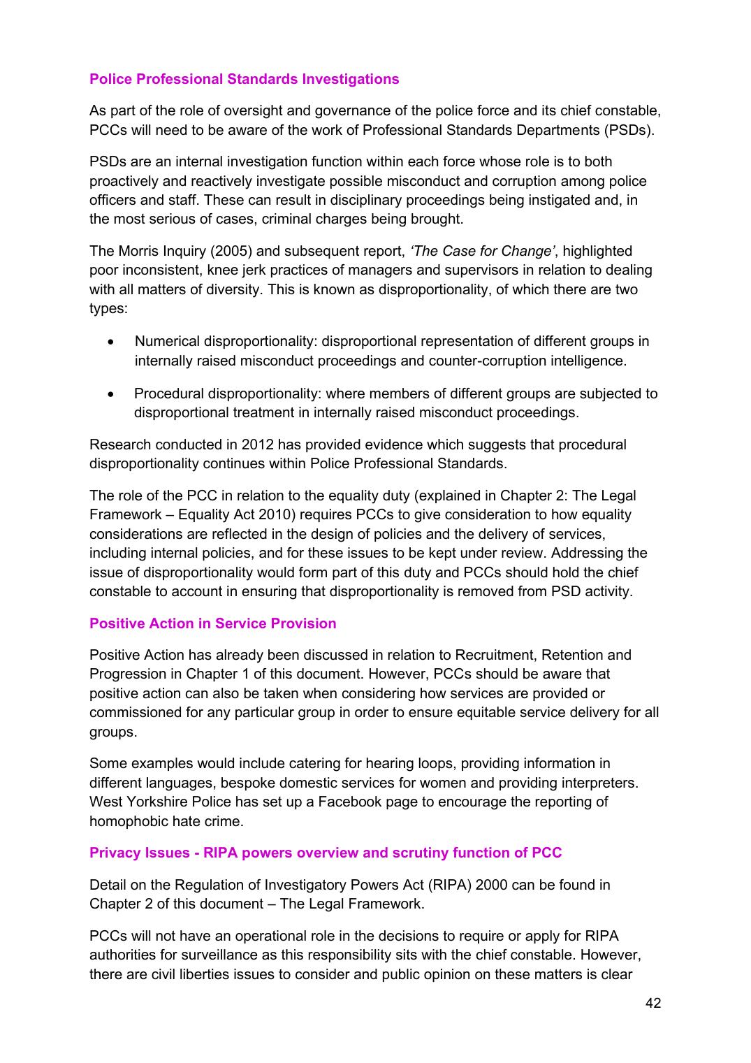 Equality, Diversity & Human Rights Framework — page 47