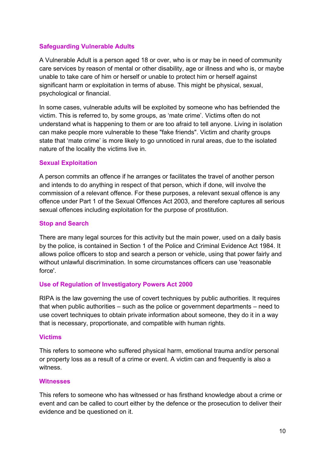Equality, Diversity & Human Rights Framework — page 15