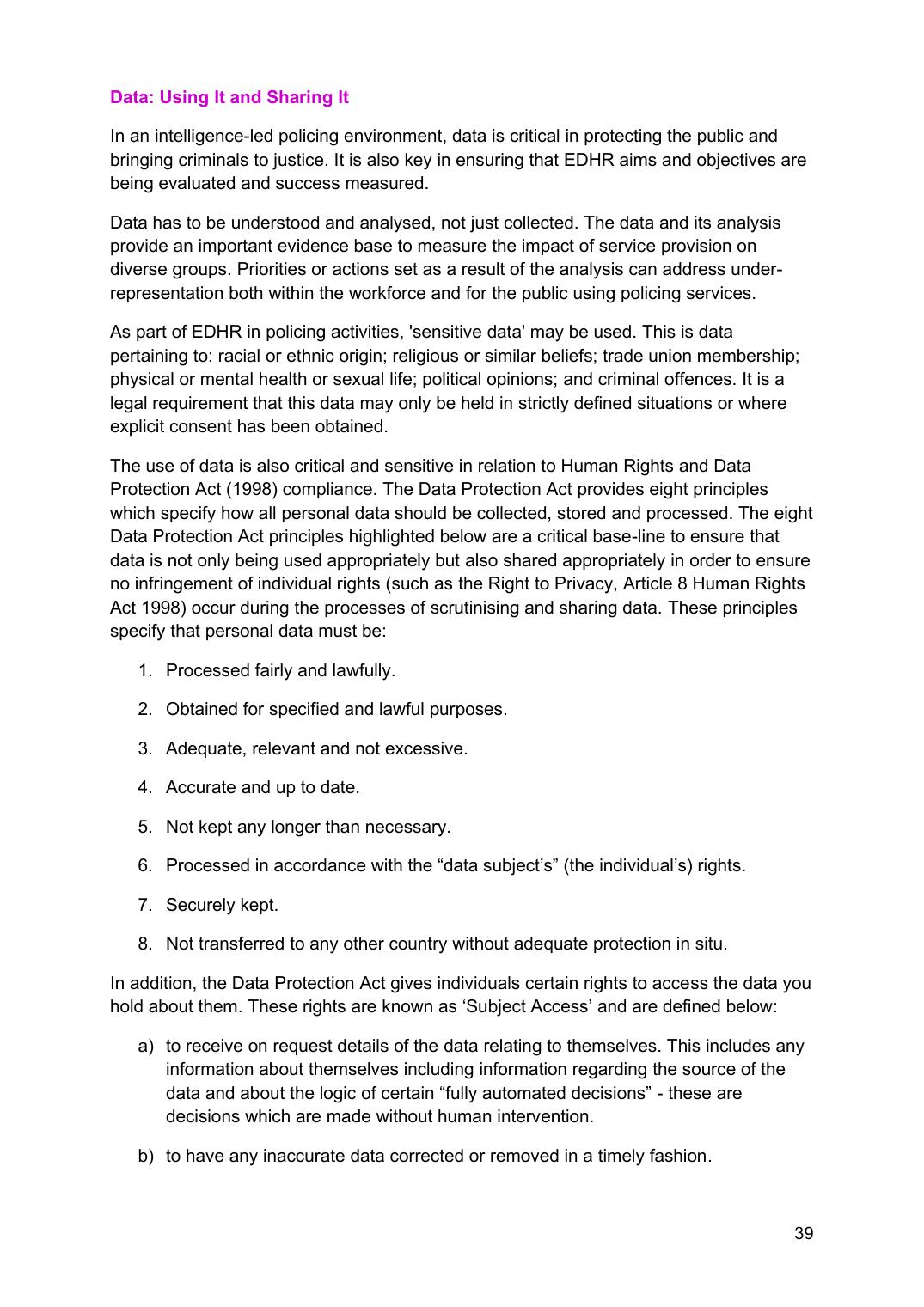 Equality, Diversity & Human Rights Framework — page 44