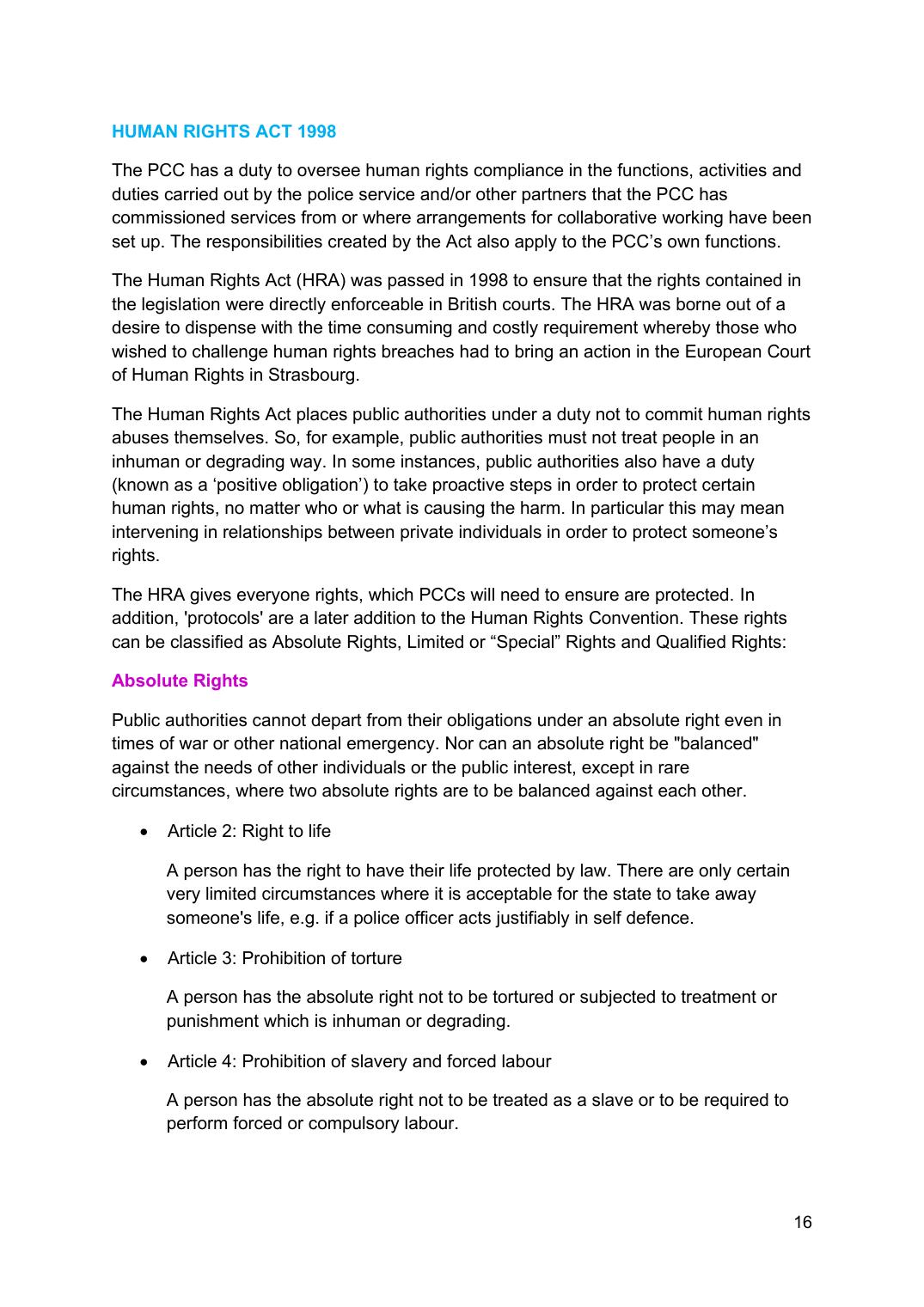 Equality, Diversity & Human Rights Framework — page 21