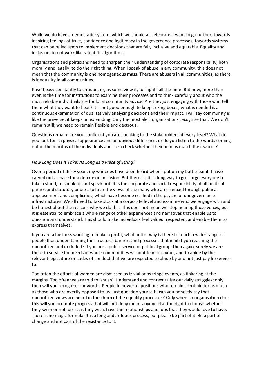 Corporate Social Responsibility — A Feminist Perspective — page 5