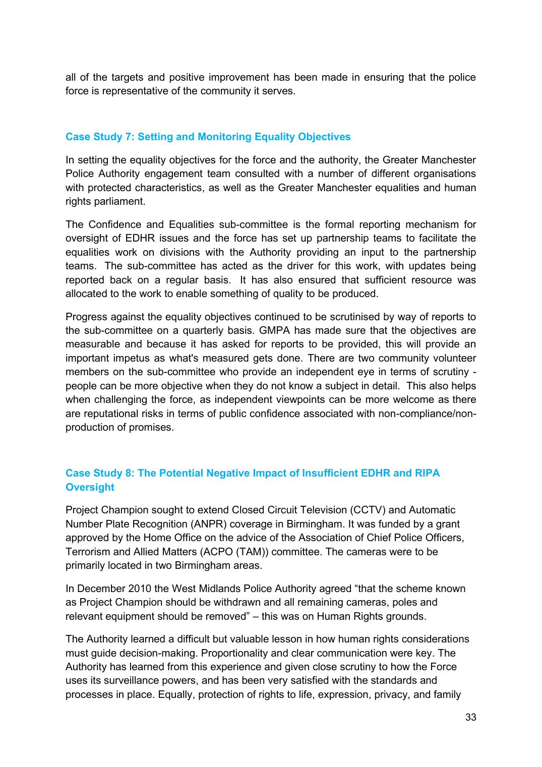 Equality, Diversity & Human Rights Framework — page 38